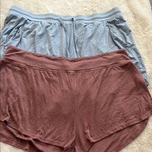 Athleta and Tommy John Sleep Shorts